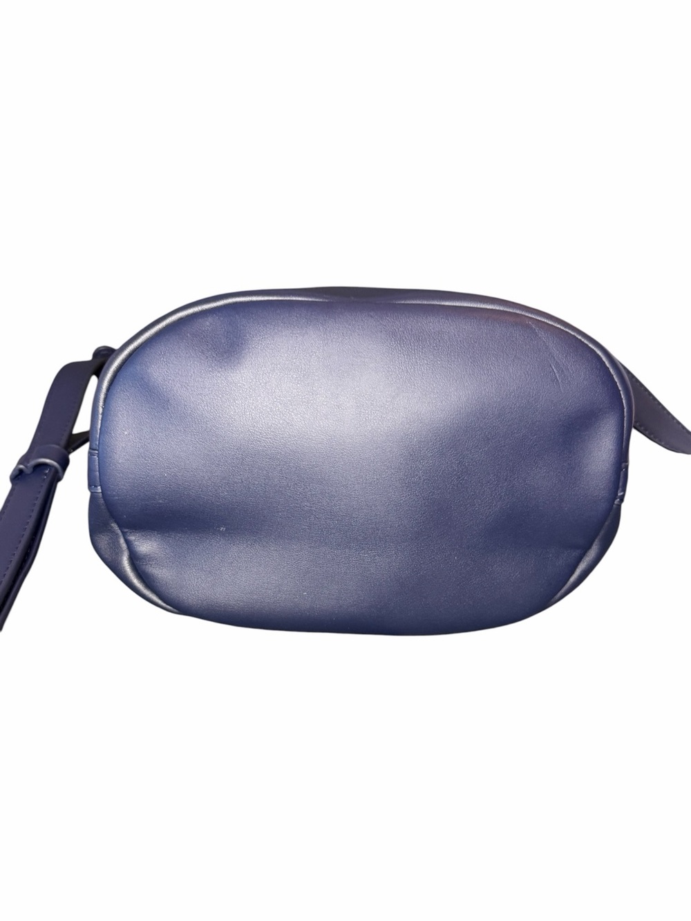 Stella & Dot Navy Laser-Cut Bucket Crossbody - Picture 5 of 5
